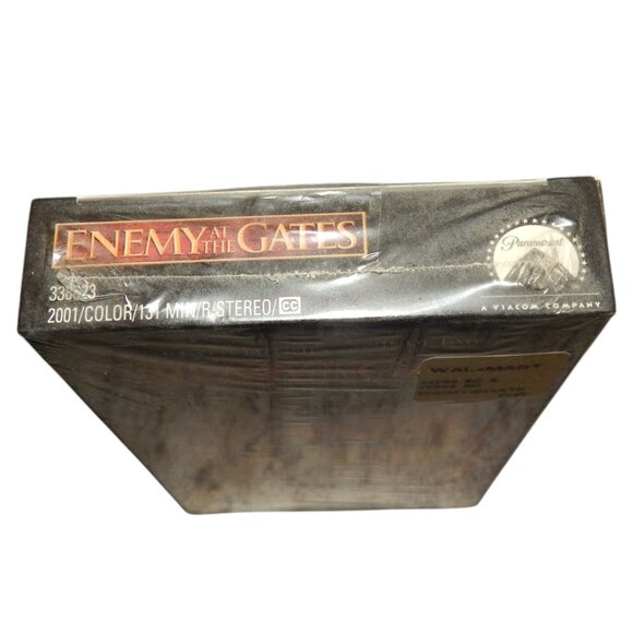 ENEMY AT THE GATES NWT New With Tags Sealed VHS in original paper case - Picture 3 of 6
